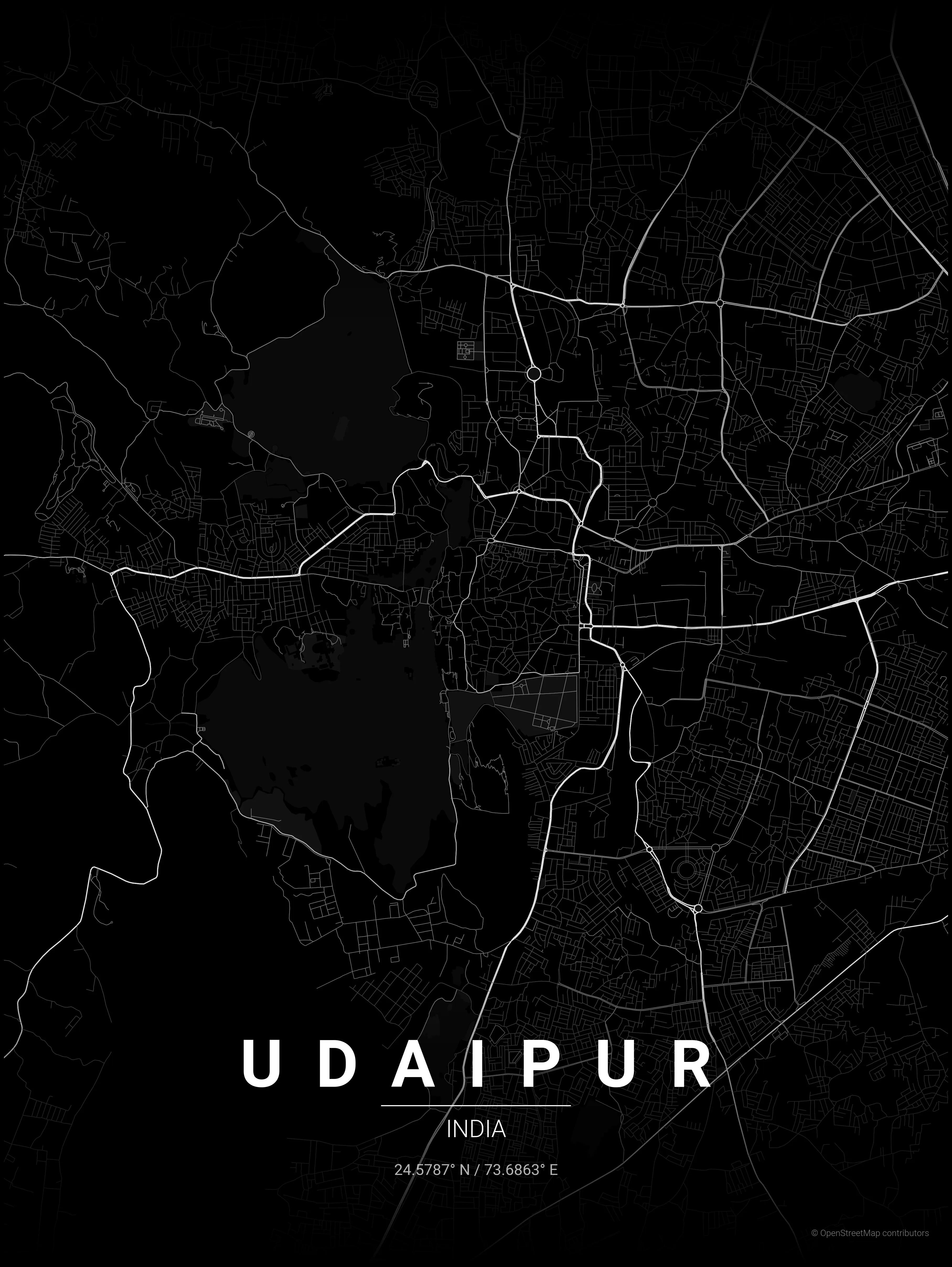 Udaipur — Noir style